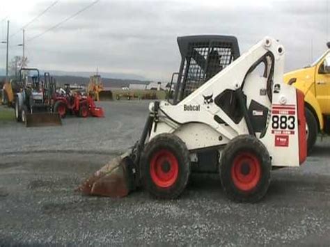 883 bobcat skid steer loader|bobcat 883 loader specs.